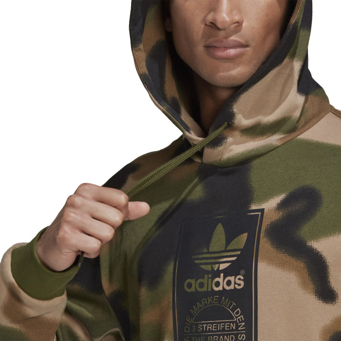 Adidas Originals Sweat à capuche adidas Originals CAMO ALLOVER PRINT