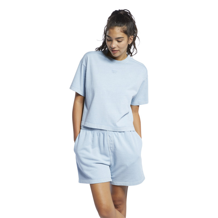 Reebok Tee-shirt crop teinte naturelle Reebok CLASSICS
