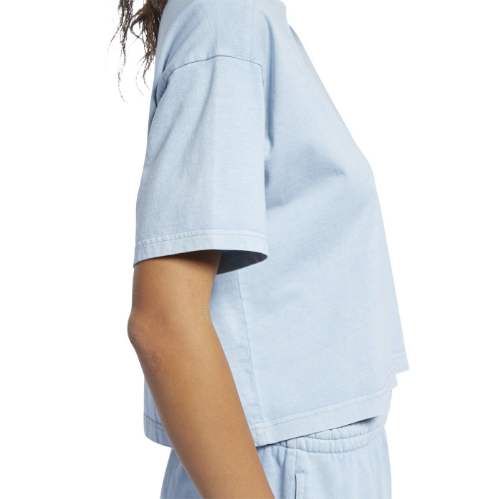 Reebok Tee-shirt crop teinte naturelle Reebok CLASSICS
