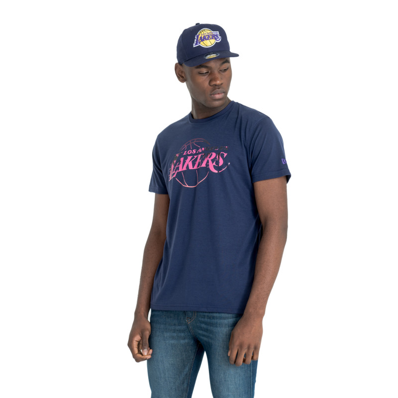 New Era Tee-shirt New Era LOS ANGELES LAKERS COASTAL HEAT New Era Tee-shirt New Era LOS ANGELES LAKERS COASTAL HEAT
