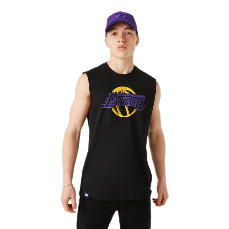 New Era Débardeur New Era NBA NEON SLEEVELESS LA LAKERS New Era Débardeur New Era NBA NEON SLEEVELESS LA LAKERS