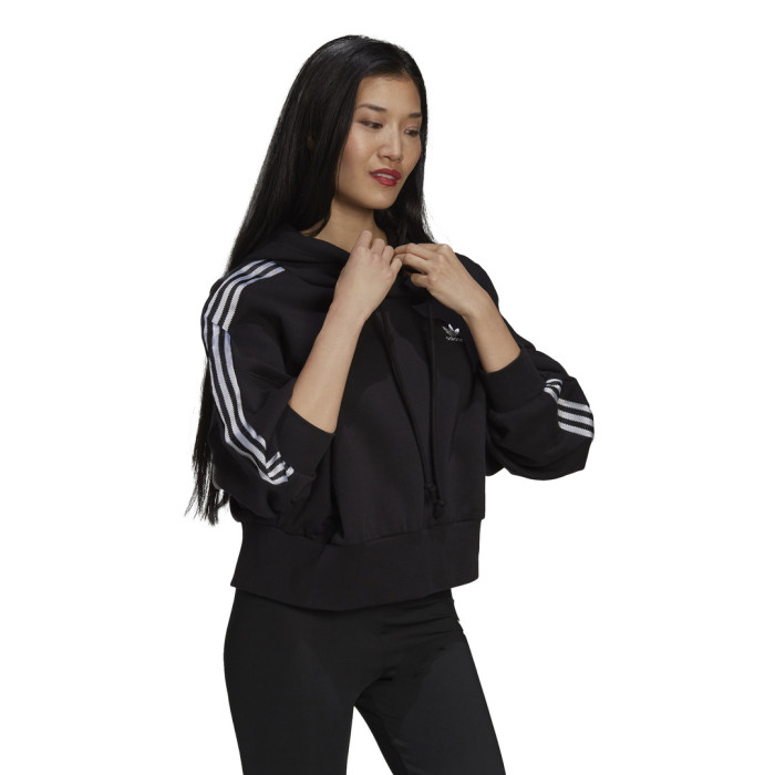 Adidas Originals Sweat adidas Originals ADICOLOR CLASSICS SATIN TAPE CROPPED