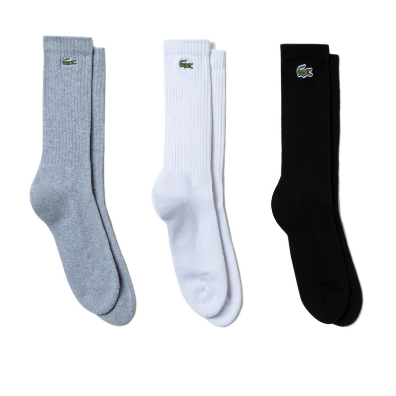 Lacoste Pack 3 paires de chaussettes Lacoste Lacoste Pack 3 paires de chaussettes Lacoste