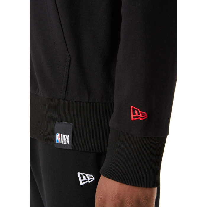 New Era Sweat New Era LOGO BLACK ZIP UP CHICAGO BULLS