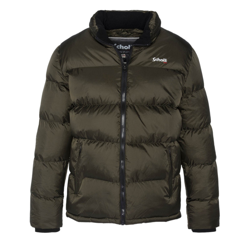 Schott Doudounes Schott BLOUSON ZIPP COL HAUT BRODERIE Schott Doudounes Schott BLOUSON ZIPP COL HAUT BRODERIE