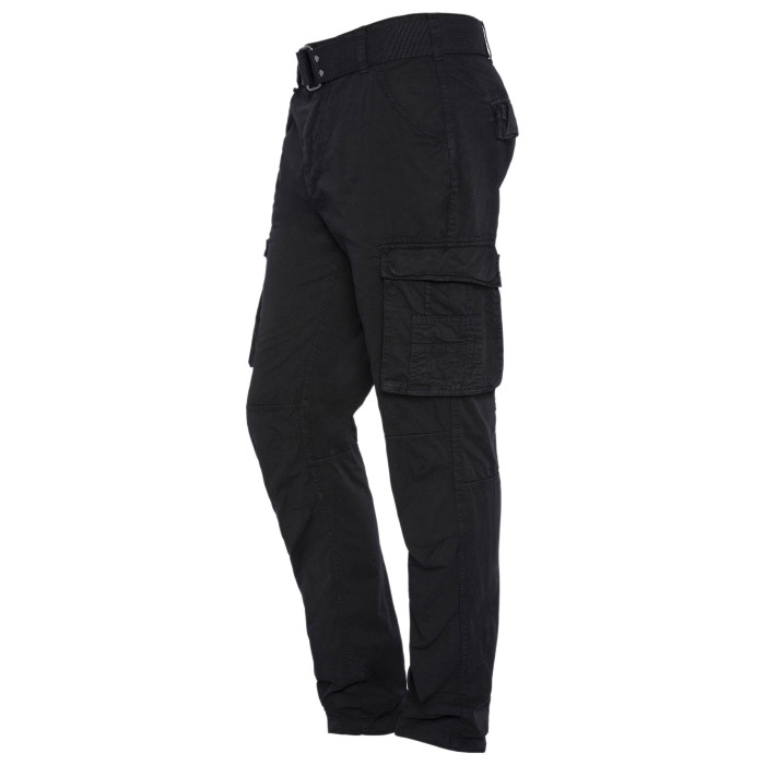 Schott Pantalon cargo slim Schott ARMY CEINTURE