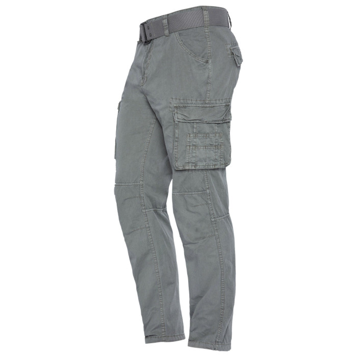Schott Pantalon cargo slim Schott ARMY CEINTURE