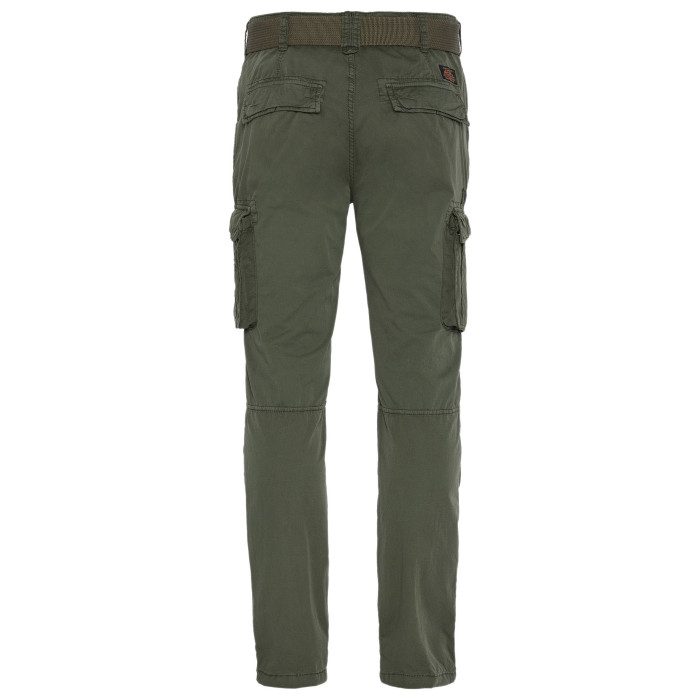 Schott Pantalon cargo slim Schott ARMY CEINTURE