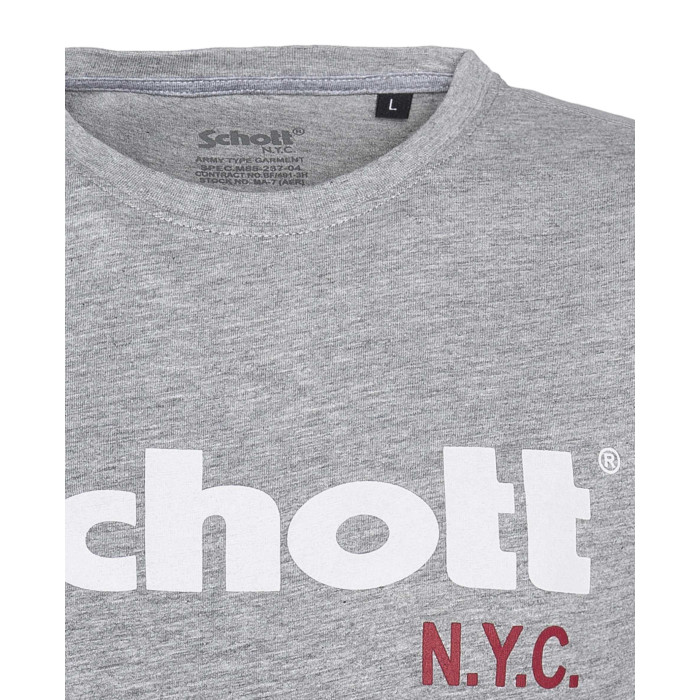 Schott Pack de 2 tee-shirt Schott ras du cou