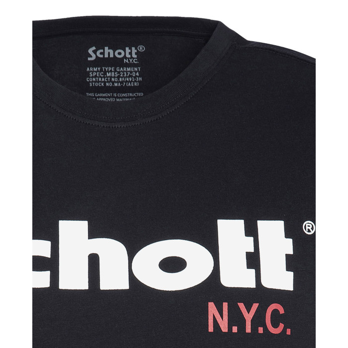 Schott Pack de 2 tee-shirt Schott ras du cou