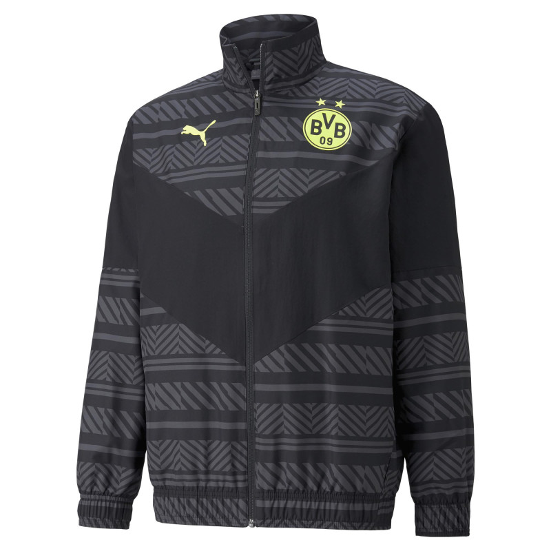 Puma Veste de survêtement Puma BVB PREMATCH Puma Veste de survêtement Puma BVB PREMATCH