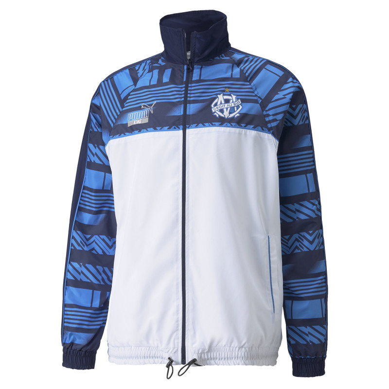 Puma Veste de survêtement Puma OM FTBLHERITAGE Puma Veste de survêtement Puma OM FTBLHERITAGE