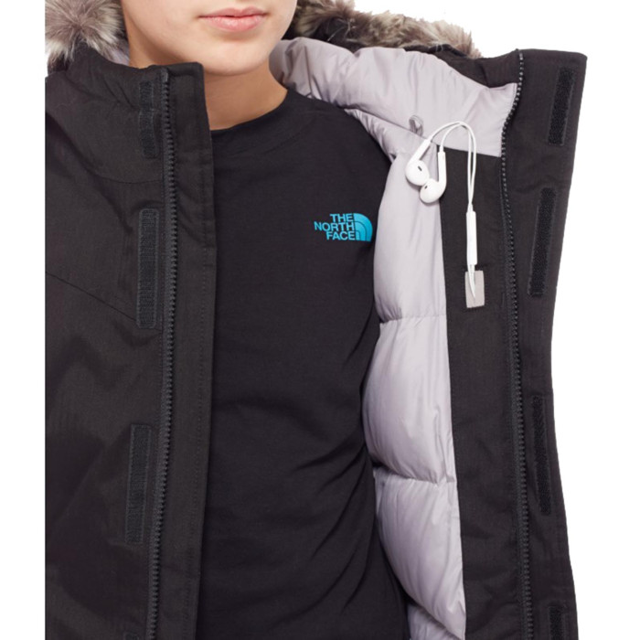 Parka The North Face Greenland pour fille (Noir) - Ref. T0A0C0JK3